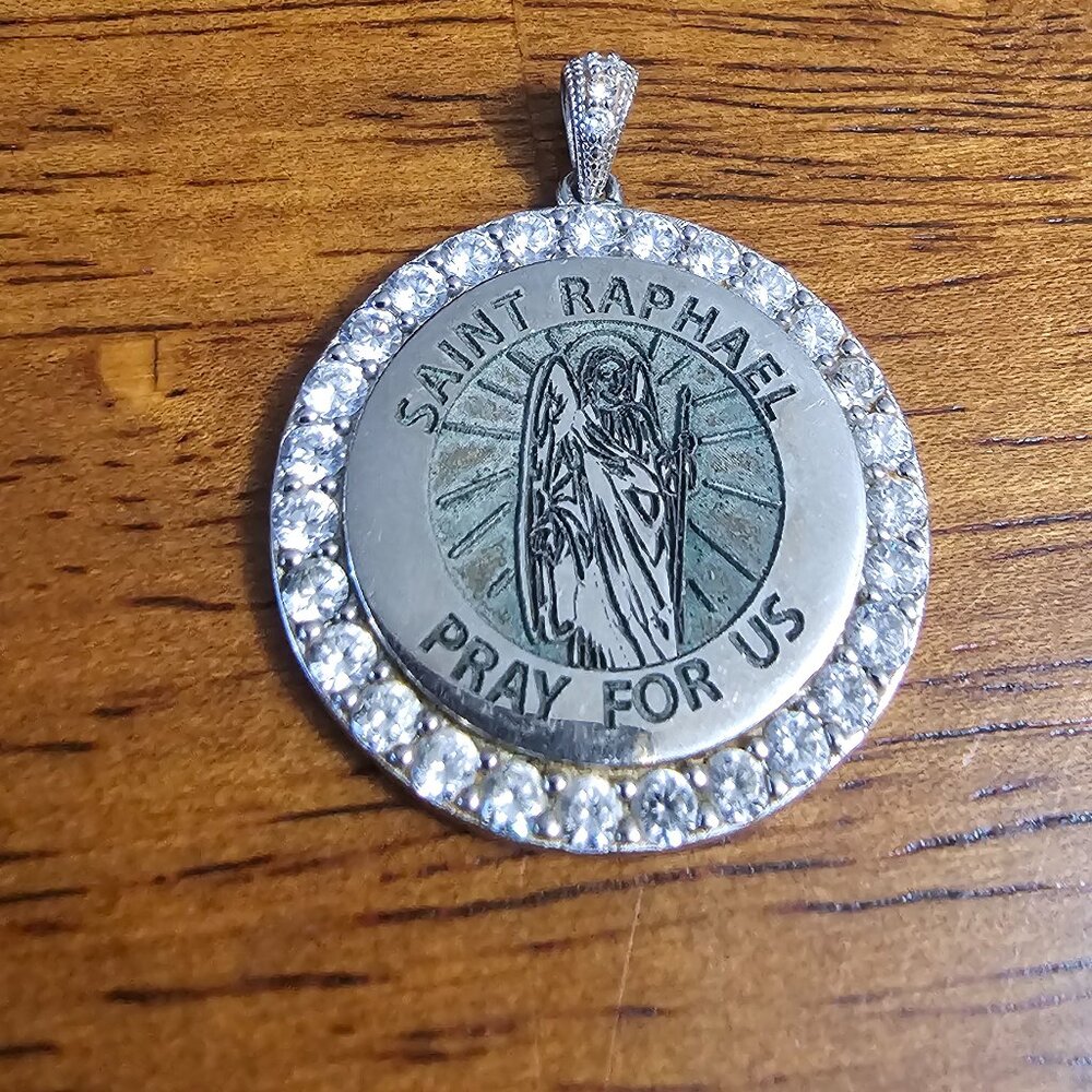 Saint Raphael Pendant - Picture 4 of 5